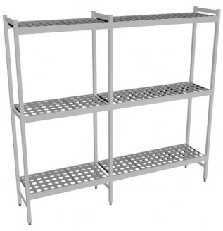 Fermostock 6611 - 3 etages - 2070x560x1685 mm (bxdxh)