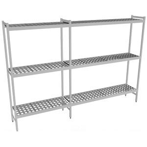 Fermostock 6611 - 3 etages - 2430x560x1685 mm (bxdxh)