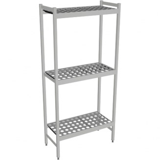 Fermostock 6611 - 3 etages - 900x560x2135 mm (bxdxh)