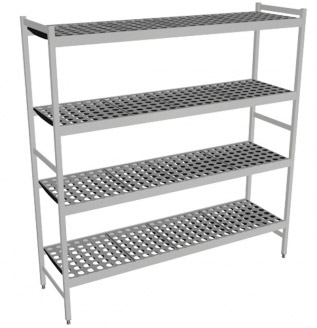 Fermostock 6611 - 4 etages - 1620x460x1685 mm (bxdxh)