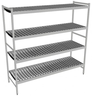 Fermostock 6611 - 4 etages - 1740x560x1685 mm (bxdxh)
