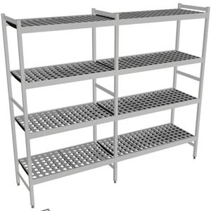 Fermostock 6611 - 4 etages - 1950x560x2135 mm (bxdxh)