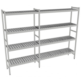 Fermostock 6611 - 4 etages - 2190x360x1685 mm (bxdxh)