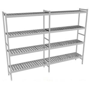 Fermostock 6611 - 4 etages - 2130x560x1685 mm (bxdxh)