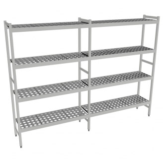 Fermostock 6611 - 4 etages - 2250x360x1685 mm (bxdxh)