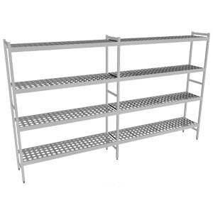 Fermostock 6611 - 4 etages - 2790x560x2135 mm (bxdxh)