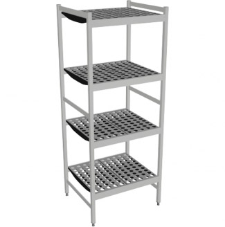 Fermostock 6611 - 4 etages - 660x560x1685 mm (bxdxh)