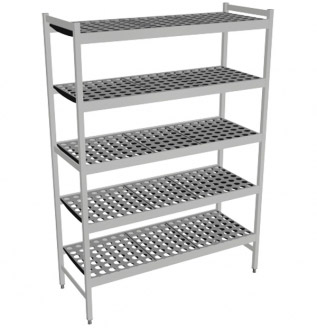 Fermostock 6611 - 5 etages - 1200x460x1685 mm (bxdxh)
