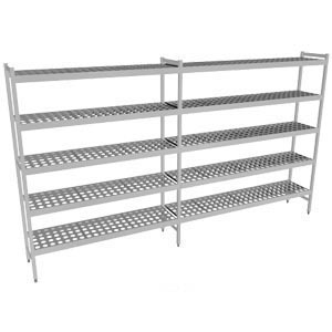 Fermostock 6611 - 5 etages - 2910x460x2135 mm (bxdxh)