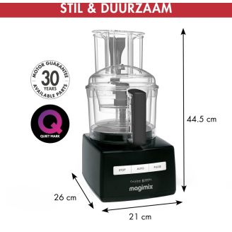 Magimix foodprocessor CS 5200 XL Zwart
