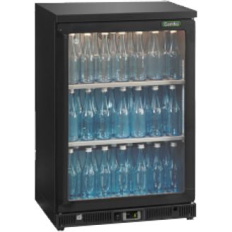 Gamko lage flessenkoeler - LG3/150RG - deur rechtsdraaiend antraciet