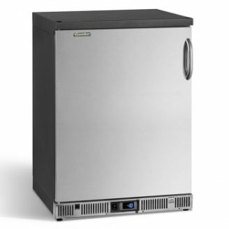 Gamko vriezer GF/100LSCS - volledig chroomstalen front links draaiend