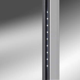 Gram COMPACT koelkast met glasdeur KG 410 LG L1 6W - wit