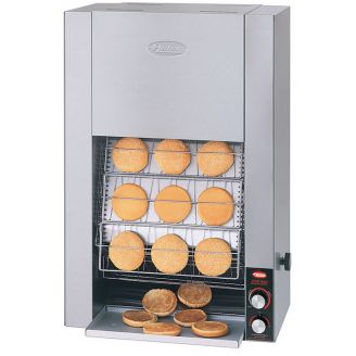 Hatco toaster Basket style, Capaciteit: 1350 hamburger broodjes p/u