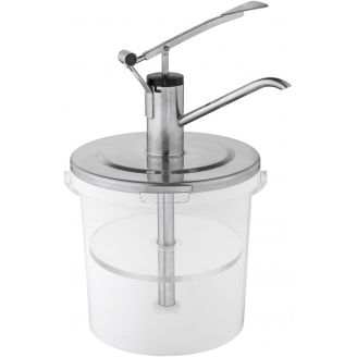 Heveldispenser First Class 10 liter, Ø265 mm, diep: 255 mm, voor emmer