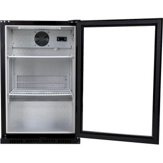 Husky barkoeling - 1 deurs - 130 liter - zwart