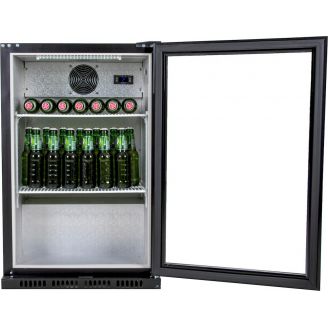 Husky barkoeling - 1 deurs - 130 liter - zwart