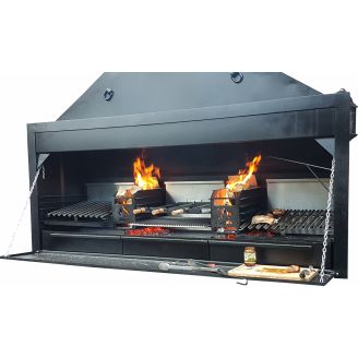 Inbouw braai - Dirty Harry - 2300 mm