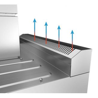 Josper houtskool grilloven HJX-Pro S80-WTD (Warmer, table and drawer)