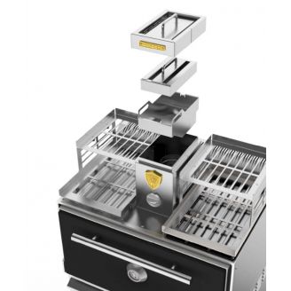 Josper houtskool grilloven HJX-Pro S80-WTD (Warmer, table and drawer)