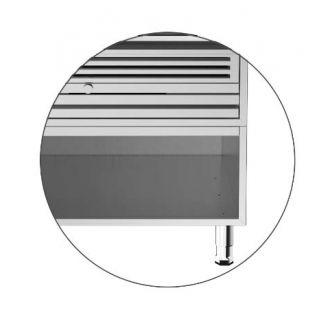 Josper houtskool grilloven HJX-Pro S80-WTD (Warmer, table and drawer)