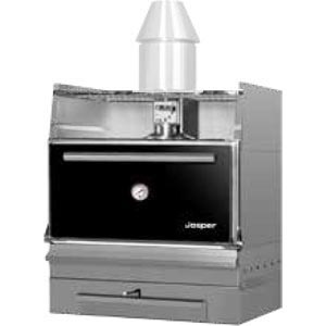 Josper houtskool grilloven tafelmodel, roosterplaathouder, HJX25MBC