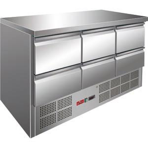 Kronus koelwerkbank, 6 laden, BKT306