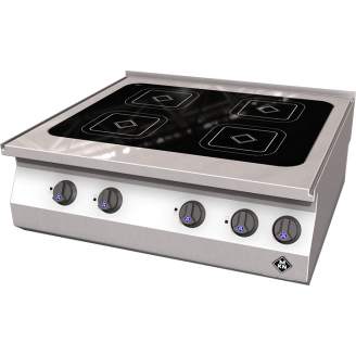 MKN 4-zones keramisch kooktafel - tafelmodel VITRO, 1223402