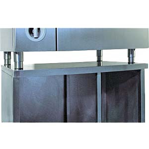 MKN RVS driezijdig gesloten onderstel 216253, 580 mm