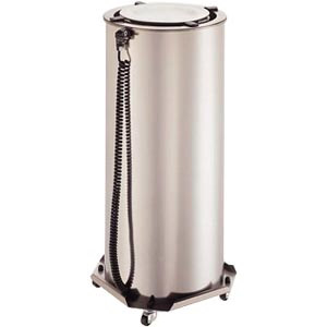 Mobile Containing verrijdbare stapelaar, verwarmd, borden 300-338 mm