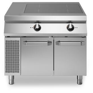 Modular Roc 1100 inductie kooktafel 4 zones met deuren R110/100IND/P