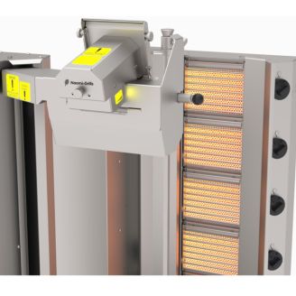 Naomi RB.5.G – Robot Döner Grill propaan – 5 branders