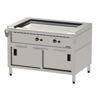 Nayati Jumbo propaan Teppan Yaki - TP 12/JG - 2 zones