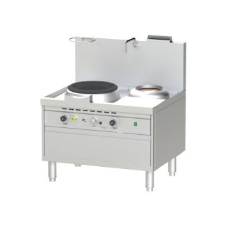 Nayati woktafel - NGKB 11-90, 1 wokbrander - Turbo