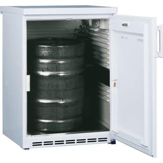 NordCap RC 180 F2/W fust koelkast - wit - 180 liter, RVS bodemplaat