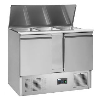 NordCap saladiëre - SL 10, 2 deuren, 3 x 1/1 GN