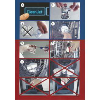 Rational reinigingstabs t.b.v. modellen SCC en CM-P -100 stuks