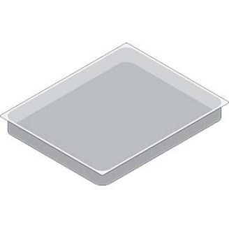 Rational RVS bak - 1/1 GN 40 mm. diep