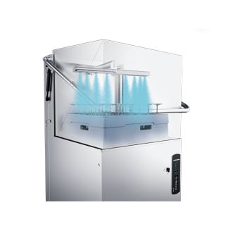 Rhima WD-6 Glass glazenspoelmachine met wasemcondensunit