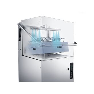 Rhima WD-6 Glass glazenspoelmachine met wasemcondensunit