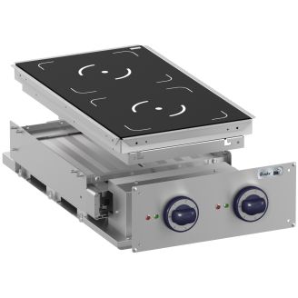 Roeder 2-zones inductie kookunit drop-in model DR-BKIN74U-M1