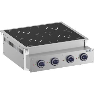 Roeder 4-zones inductie kookunit drop-in model DR-BKIN77-M1