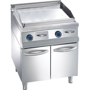 Roeder propaan bakplaat BK7GFTA7L, glad