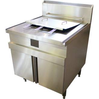 Roeder hoogrendement propaan friteuse (38kW), HR-POWER-V2-3 (850 mm diep)