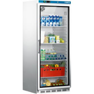 Saro enkeldeurs glasdeur koelkast 2/1 GN, HK 600 GD