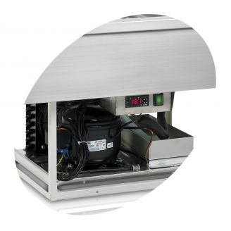 Tefcold drop-in koelbak - 2x 1/1 GN