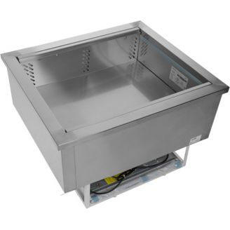 Tefcold drop-in koelbak - 2x 1/1 GN