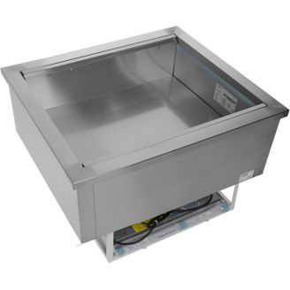 Tefcold drop-in koelbak - 2x 1/1 GN