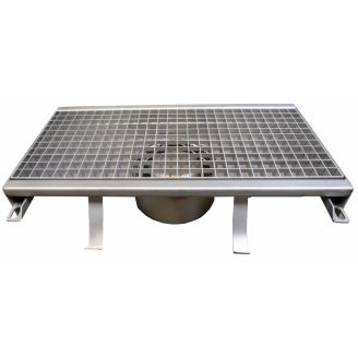 Vloergoot met onder-uitloop 610 mm