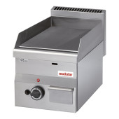 Modular 600 Elektrische bak-/grillplaat - topunit, gladde plaat